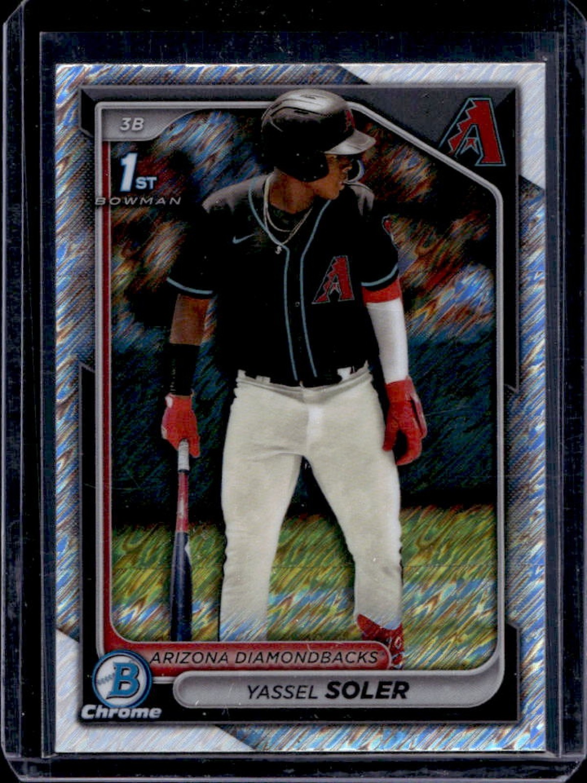 2024 Bowman Chrome Yassel Soler Shimmer Refractor 1st #BCP-174