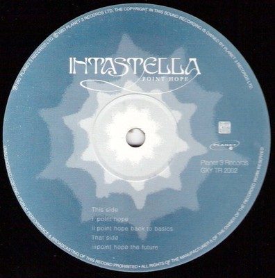 Intastella - Point Hope - Used Vinyl Record 12 - Y5826z