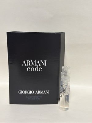 11 X Giorgio Armani  Eau De Toilette Armani Code 1.2ML Sample For Men