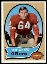 1970 Topps Set Break Dave Wilcox #57 NR-MINT