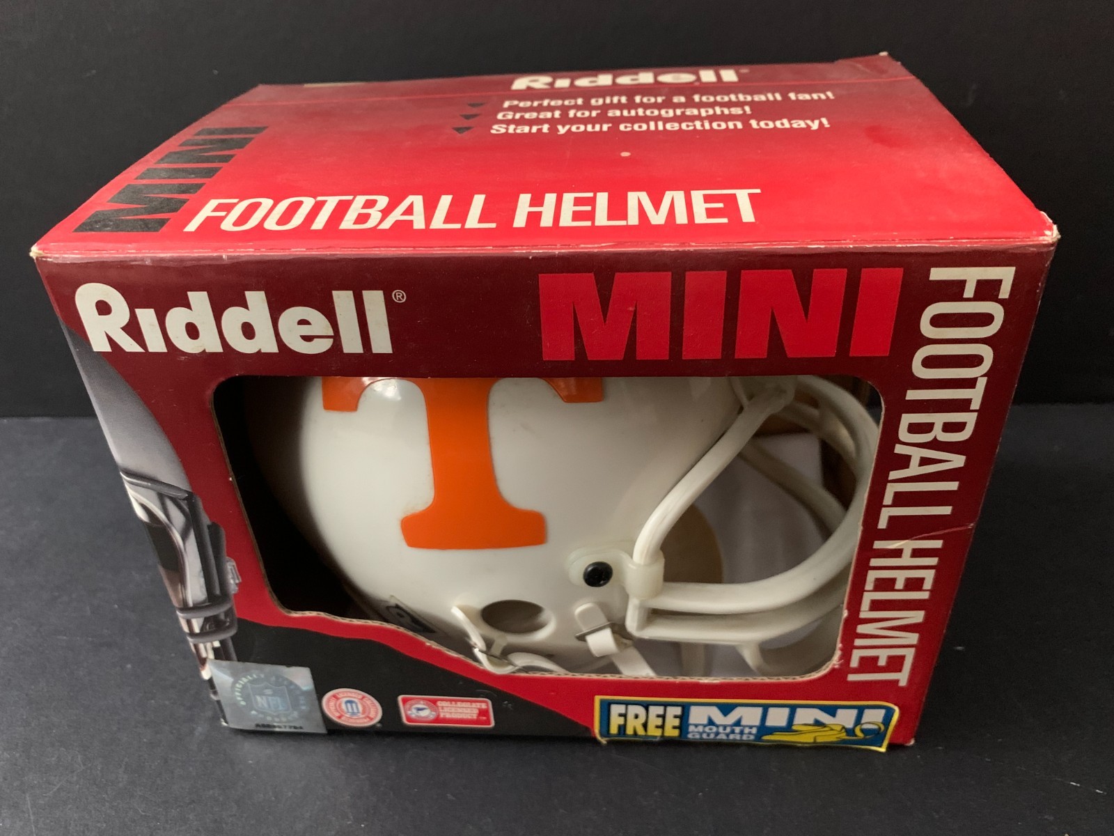 Peyton Manning Autographed Signed Tennessee Volunteers 1997 Mini Riddell Helmet COA 