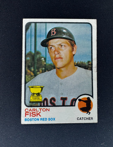 Carlton Fisk #193 1973 Topps card