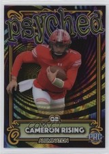 2023 Alumination Rookie Card Edition Swirl Rainbow Foil /75 Cameron Rising 12ui. rookie card picture