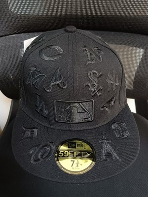 MLB All-Star Team Black Letter Logo Flat-Brim Cap 7 
