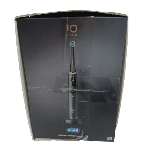 Oral-B iO Series 8 Spazzolino Elettrico Nero - 6 Modalità - Ricaricabile - Foto 4 di 4