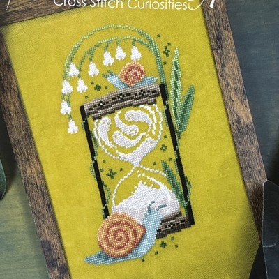 Spring Lily Snail Cross Stitch Pattern Stitch Crypt Chart