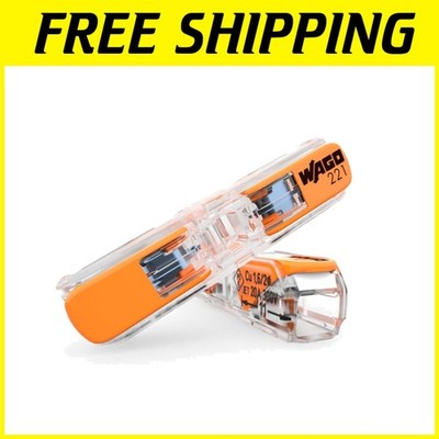 Lever-Nuts Clamp Connector, Transparent Housing x60