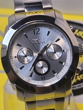 Invicta Angel Women's Watch 38mm, Steel, with Silver Dial Sub dials New