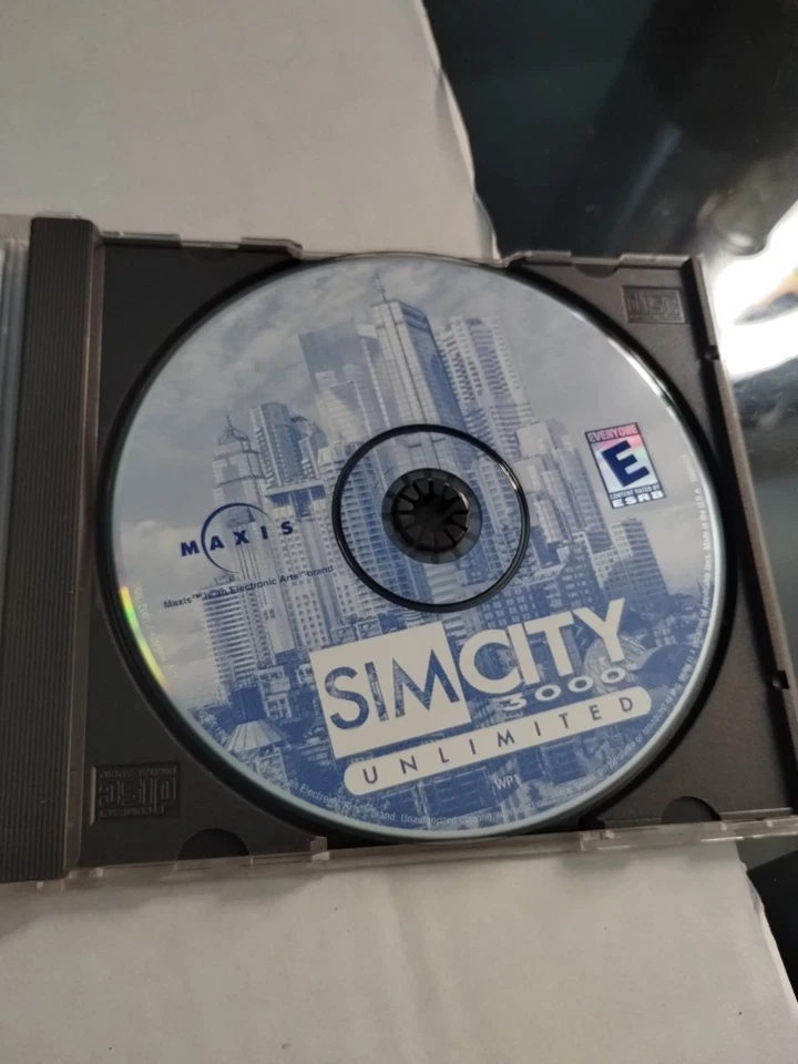 SimCity 3000 Unlimited Sim City Windows PC CD-ROM Computer Simulation Game w/Key - Image 4 of 4