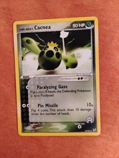 Pokémon Team Aqua's Cacnea 24/95 EX Team Magma vs Team Aqua Regular 50 HP on eBay