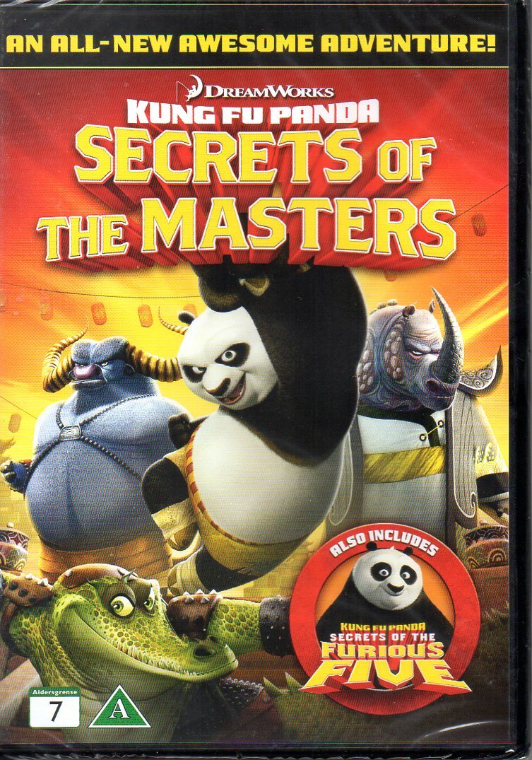 Kung Fu Panda - Secrets Of The Masters - Region 2 - Nordic - New