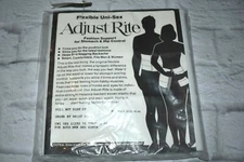Vintage ADJUST RITE Uni-Sex Belt Tummy Hips Slimming Body Shaper sz40-44 NEW