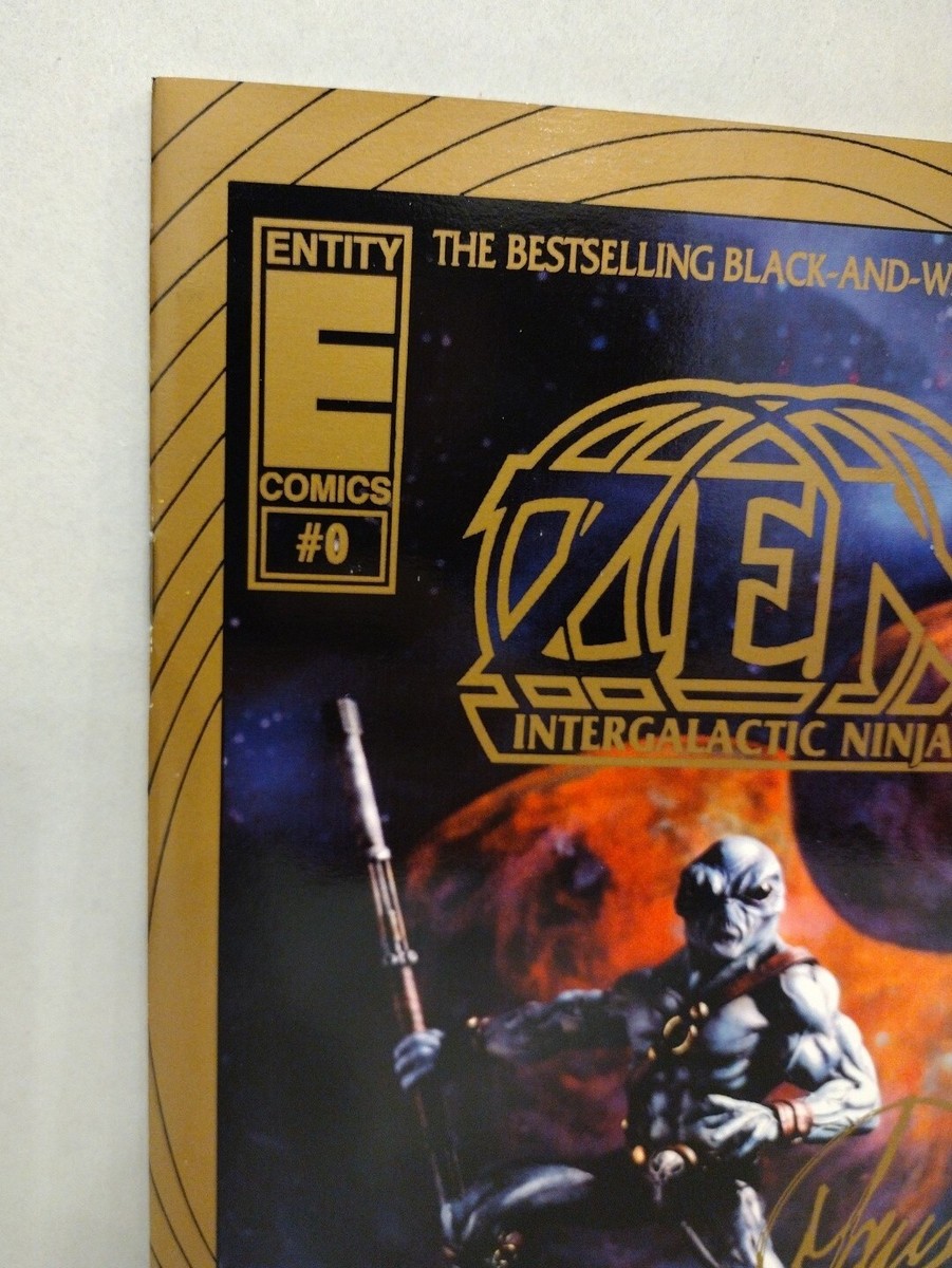 Zen Intergalactic Ninja 0 (1993) Entity Comic Special Signed Bill