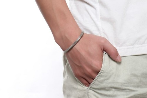 Stainless Steel Modern Norse Viking Style Cuff Bracelet Bangle - Picture 11 of 22