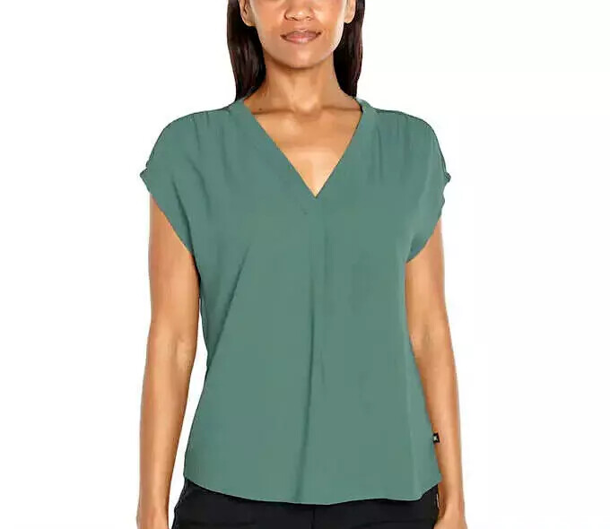Banana Republic Ladies' Short Sleeve V-Neck Blouse(#1764639 Banana Republic Ladies' Short Sleeve V-Neck Blouse(#1764639