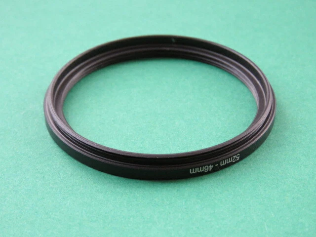 52mm-46mm 52-46 Step Down Male-Female Lens Filter Ring Adapter 52mm-46mm - Image 2 of 2