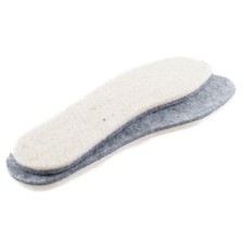FELT WOOL WARM SHOE INSOLE INNER SOLE COSY FEETS HEAT INSERTS 098