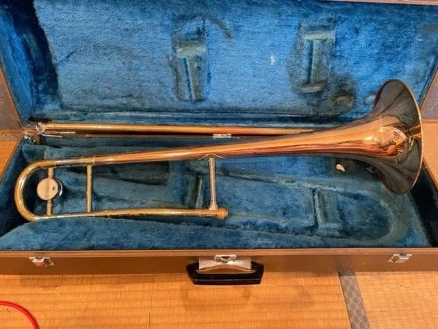 YAMAHA YSL-353 Tenor Trombone tested working used