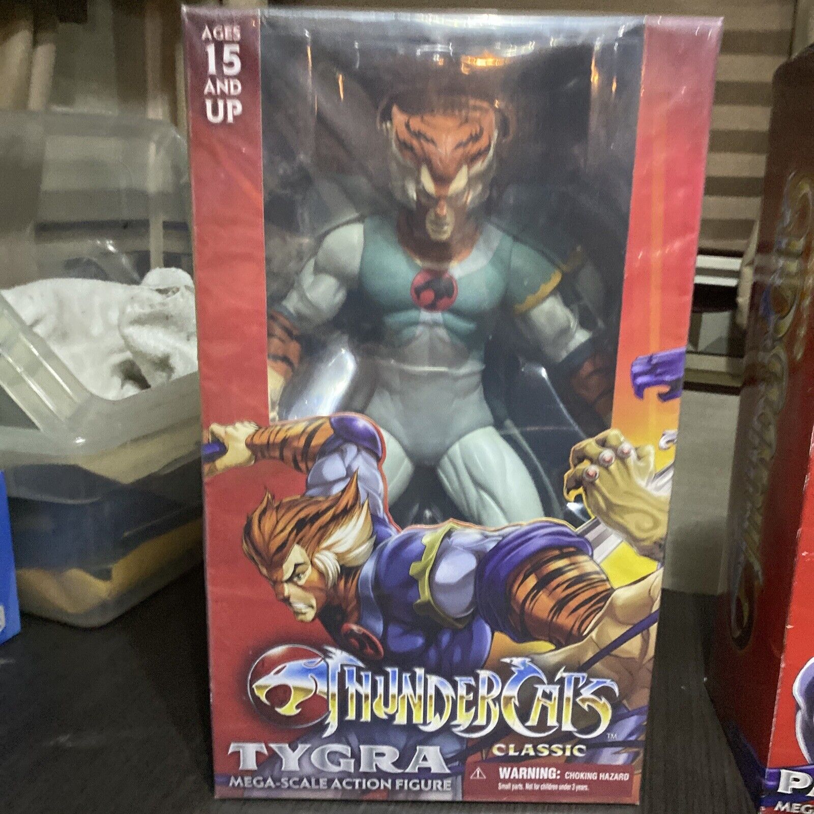 Thundercats Classic Tygra Mega Scale Action Figure Sealed