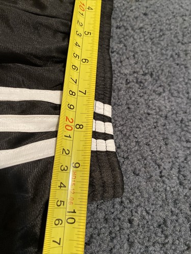 Black Stripes Vintage Boys Athletic Shorts, Size X-small(24-26) NWOT, - Picture 7 of 13