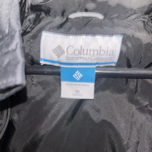 Columbia Boys Puffect Hooded Puffer Jacket Size: M 10/12 (Black) - Picture 3 of 4