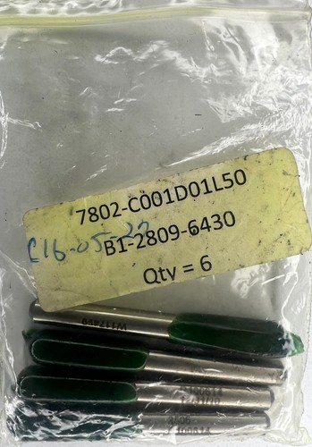 ONE(1) JARVIS Cylindrical Rotary File 1/4"x1" Standard Cut 1/4 Shank 2506 100614 - Picture 8 of 9
