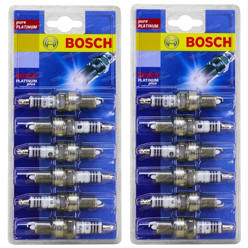 Set of 12 Bosch Spark Plugs for MercedesBenz E240 W211 V6 2.6L M112