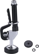 Pre Rinse Sprayer with Black 7/8"-20UNEF Handle Grip Assembly, 1.42 GPM High Pre