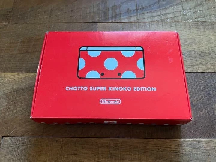 Nintendo 3DS Chotto Super Kinoko Limited Edition Console Japanese New