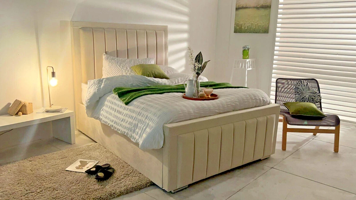 Ebay single cheap ottoman bed