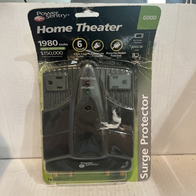 POWER SENTRY PPP335OWA/17 HOME THEATER SURGE PROTECTOR PLUG IN - New