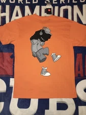 STNDRD Athletic Co. Men’s Orange Otto T-shirt Large