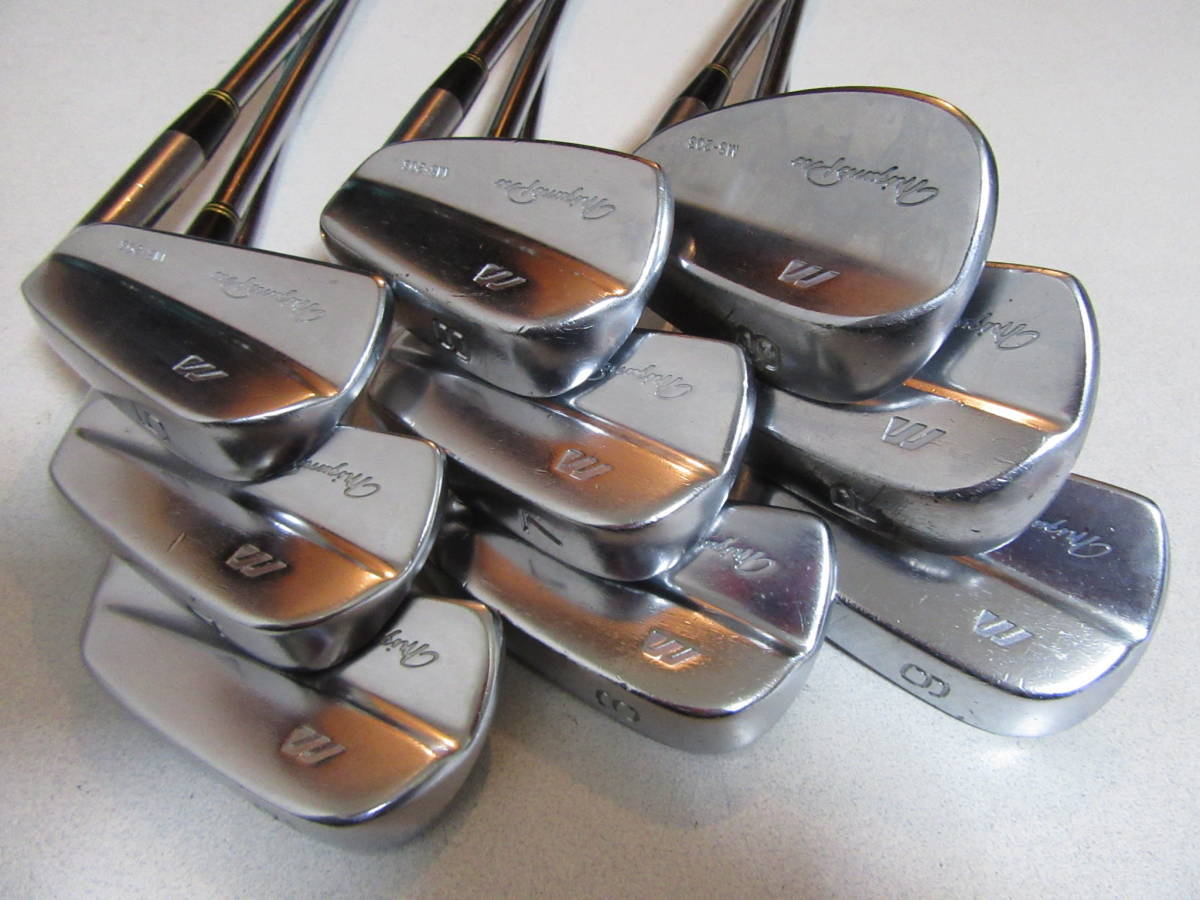 Mizuno Pro MS-203 Iron Set 3-9+Pw+Sw Dynamic Gold S200 9pcs
