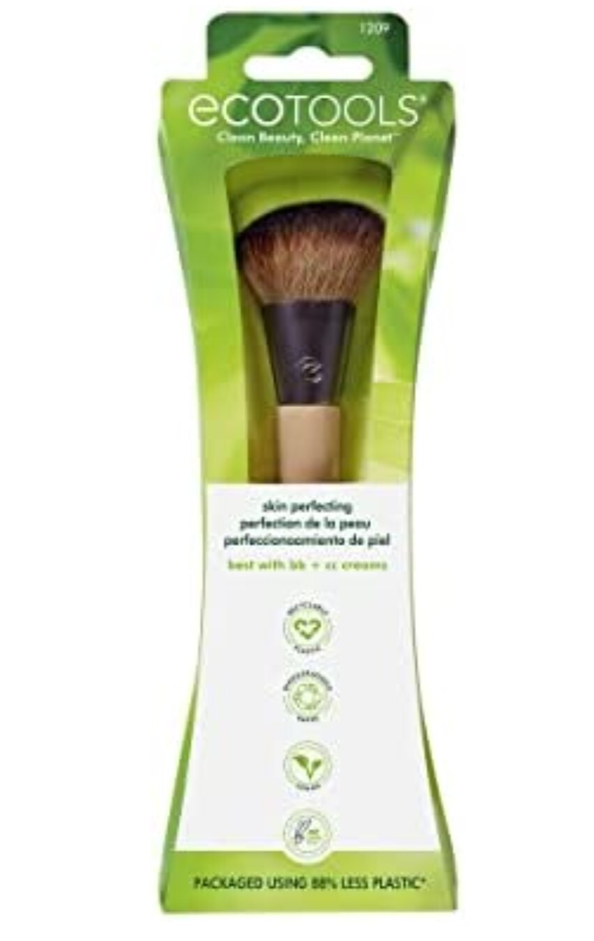 ECOTOOLS Foundation Brush Skin Perfecting For BB & CC Creams- Vegan Clean Beauty