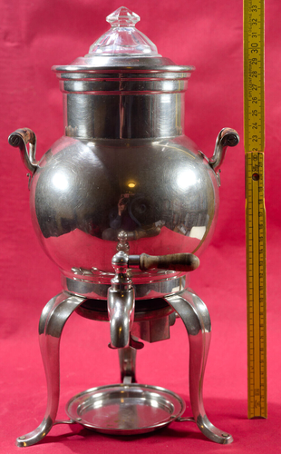Percolatrice, caffettiera Art Nouveau, marca WMF struzzo, elettrica, n. 878a - Foto 18 di 18