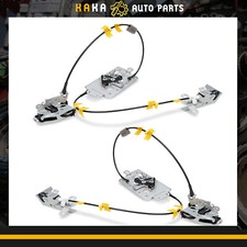 Rear Left & Right Door Latch W/ Cable For 2004-2008 Ford F-150 Extended Cab