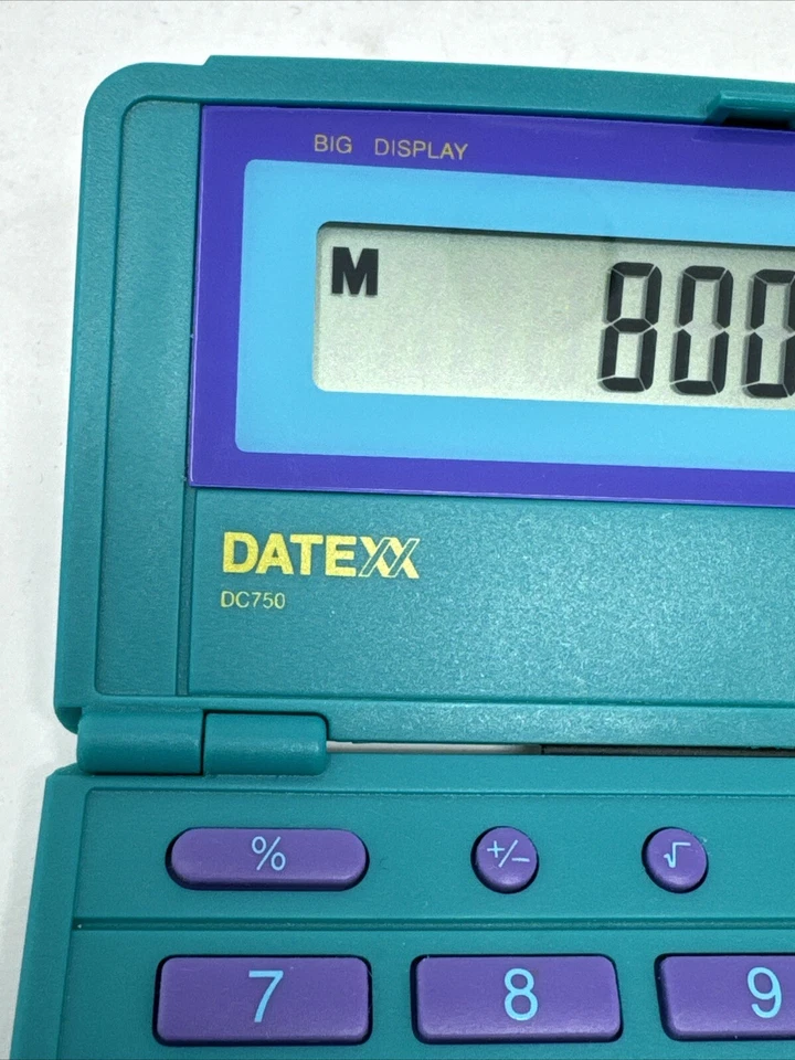 DATEXX DC-750 Color Accent - 1990’s Vintage! - Image 4 of 4