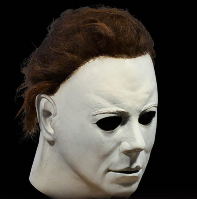 Halloween Horror Michael Myers Killer Mask Cosplay Scary Kills Latex