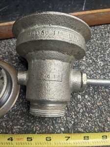 COMMERCIAL SINK DRAIN STOPPER STRAINER MADE IN USA LEVER HANDLE