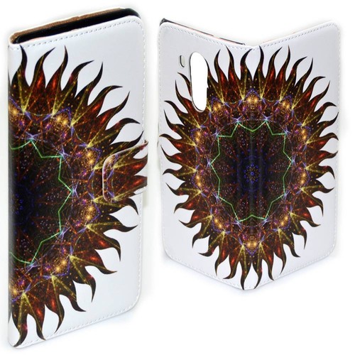 For Samsung Galaxy Series Sunray Pattern Print Wallet Mobile Phone Case Cover #3 - Picture 10 of 13