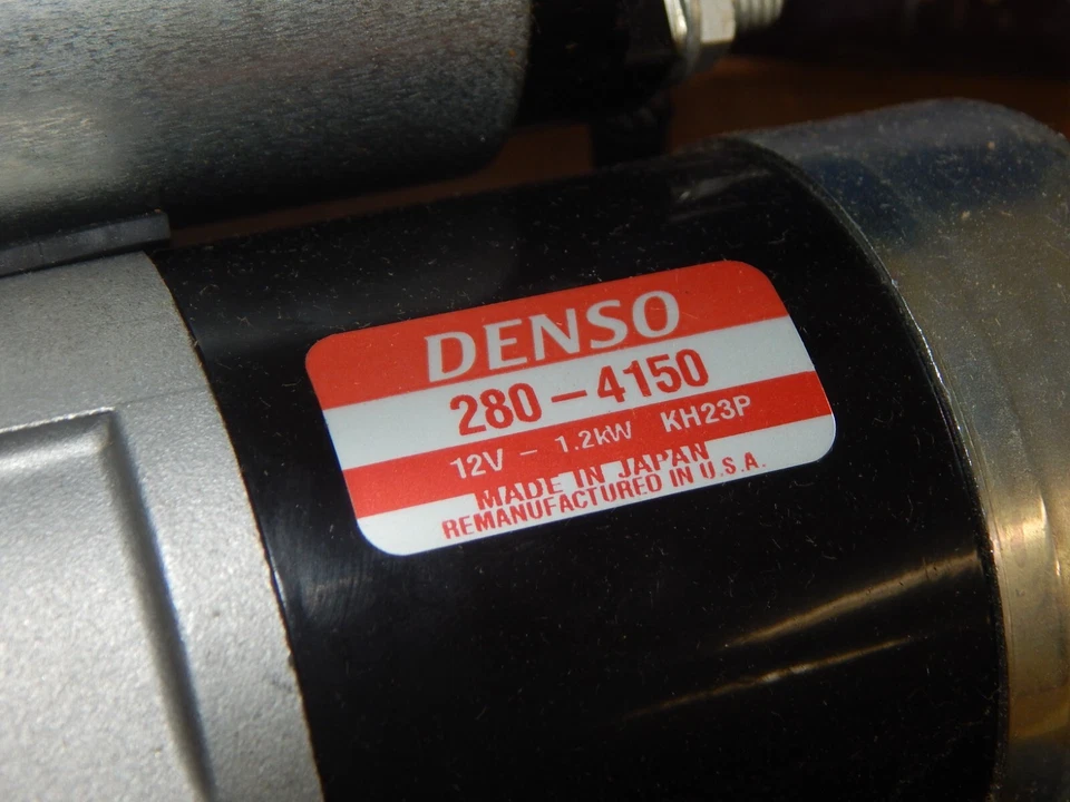 Motor de arranque Denso 280-4150 Reman ajuste por primera vez 12V KH23P para Dodge Jeep Foto 2 de 4