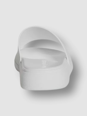 シューズ・サンダルその他 ALEXANDER MCQUEEN Women Sandals 709991WHSWD 9359 WHITE $290 Alexander McQueen Women's White Logo Slide Sandal Shoe