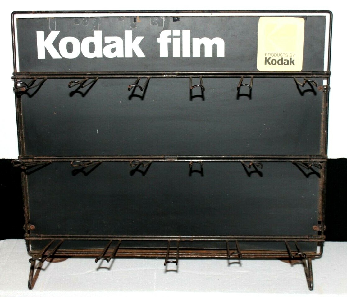 Kodak Films Display Rack Counter or Wall 24