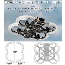 Hollow Bumper Ring Transparent Anti-collision Guard Accessories for DJI Avata 2