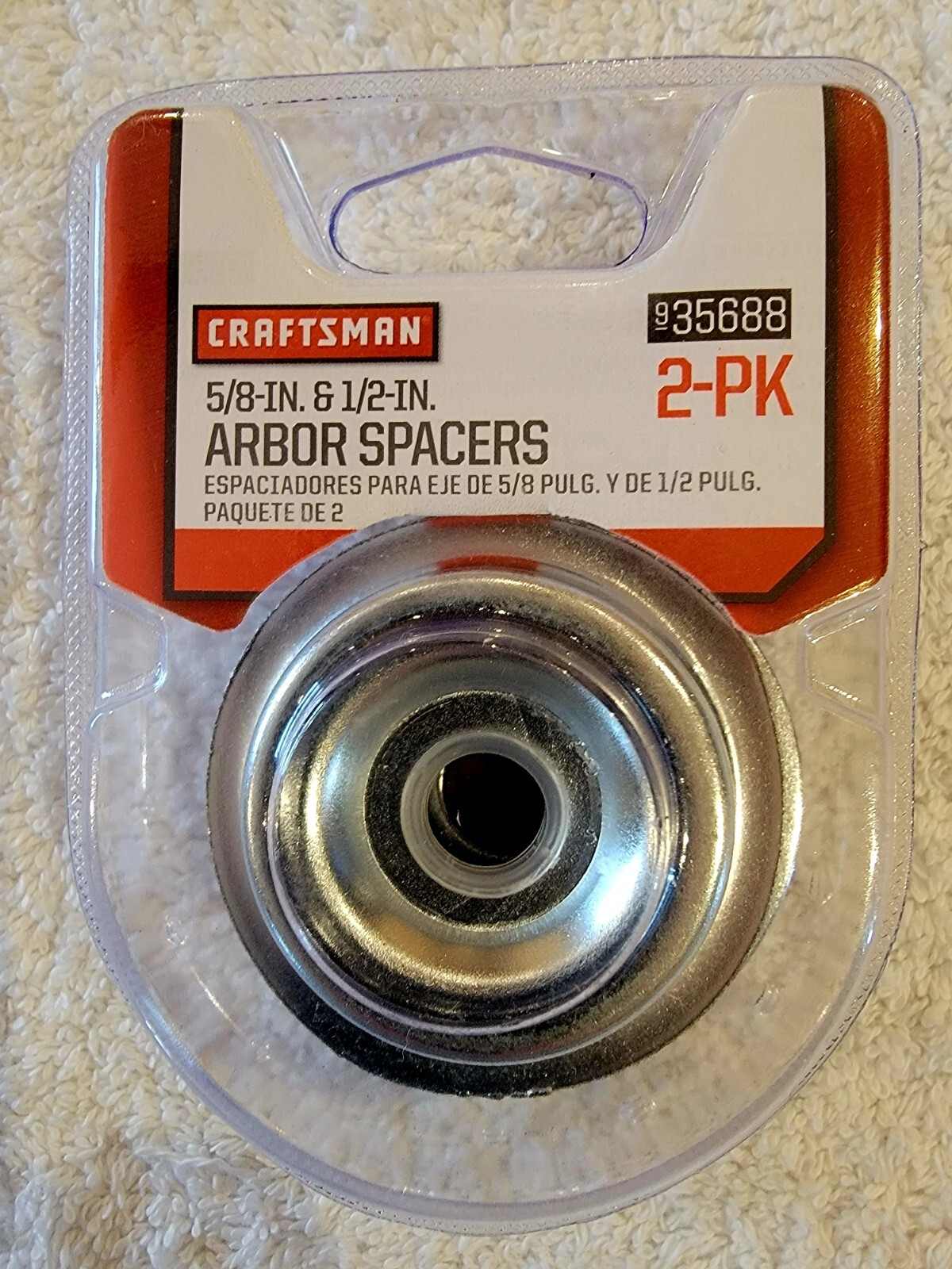 Craftsman 5/8" & 1/2" Bench Grinder Arbors Spacers eBay