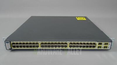 CISCO WS-C3750G-48PS-E Catalyst 3750 48 10/100/1000T + 4 SFP + IPS Image