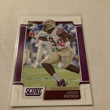 2019 Score #417 Jacques Patrick Purple Parallel Rc