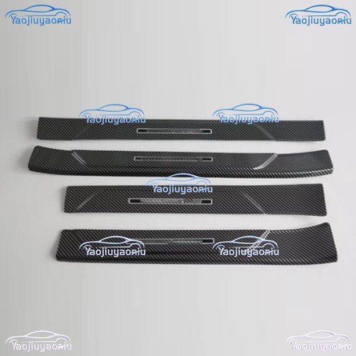 ABS Carbon Fiber Car exterior door sill protection plate For BMW X3 M50 2025-26 - Picture 4 of 10