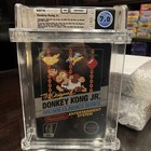 NES Donkey Kong Jr. CIB  WATA 7.0 Rare 5 Screw — photo 1