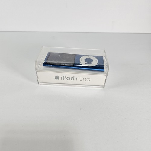 Apple iPod nano 5th Generation Blue (8GB) 1733 W/ Case Matching Code Original - Afbeelding 3 van 12